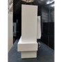IMPERFECT - White 48inch WiFi Enabled Wall Mounted Electric Fireplace - AmberGlo