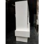 IMPERFECT - White 48inch WiFi Enabled Wall Mounted Electric Fireplace - AmberGlo