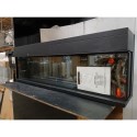 79006603/1/AGL068W IMPERFECT - Black 3-Sided Inset Electric Media Wall Smart Fire Place - 60 Inch - AmberGlo