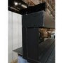 IMPERFECT - Black 3-Sided Inset Electric Media Wall Smart Fire Place - 60 Inch - AmberGlo