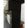 IMPERFECT - Black 3-Sided Inset Electric Media Wall Smart Fire Place - 60 Inch - AmberGlo