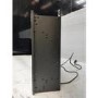 GRADE A3 - Black Slimline Inset Electric Media Wall Smart Fire Place - 60 Inch - AmberGlo