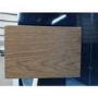 GRADE A3 - Oak Wall-Mounted Electric Smart Fire Place with Surround - 52 Inch - AmberGlo