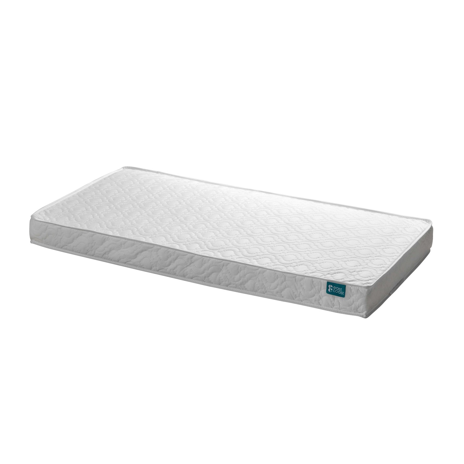 Cot bed spring mattress - 140cm x 70cm - east coast
