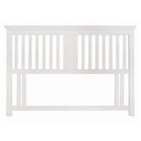 Bentley Designs Hampstead Kingsize White Headboard