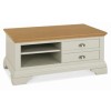Bentley Designs Hampstead Coffee Table in Soft Grey and Oak
