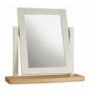 Bentley Designs Hampstead Vanity Mirror in Soft Grey and Oak