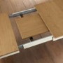 Bentley Designs Hampstead Extending Dining Table in Soft Grey and Oak