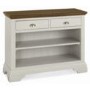 Bentley Designs Hampstead Console Table in Soft Grey and Walnut