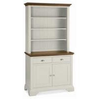 Bentley Designs Hampstead Dresser in Soft Grey and Walnut