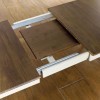 Bentley Designs Hampstead Extending Dining Table in Grey and Walnut