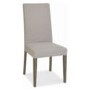 City Weathered Oak and Grey Pair of Chairs in Pebble Grey