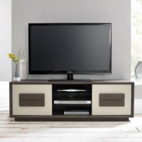 City Weathered Oak and Grey TV Unit