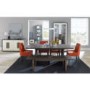 City Weathered Oak and Grey Narrow Bookcase