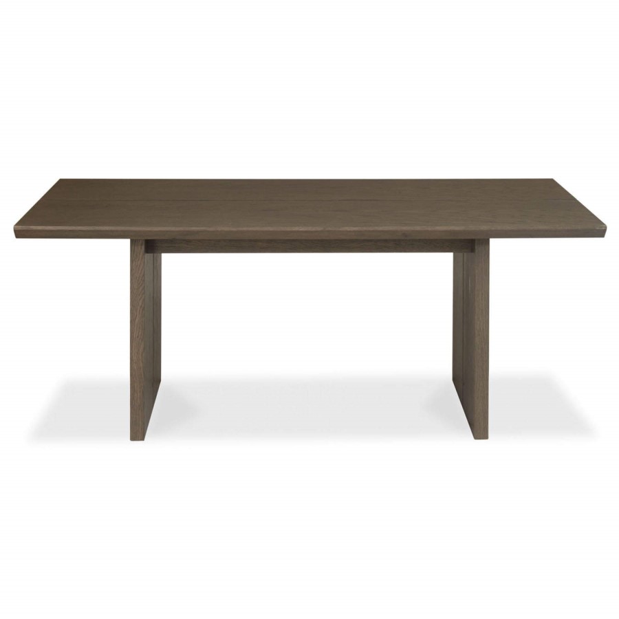 Bentley Designs City Weathered Oak and Grey Panel Table
