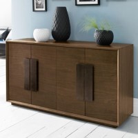 Bentley Designs City Walnut Wide Sideboard