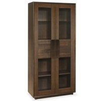 Bentley Designs City Walnut Display Cabinet
