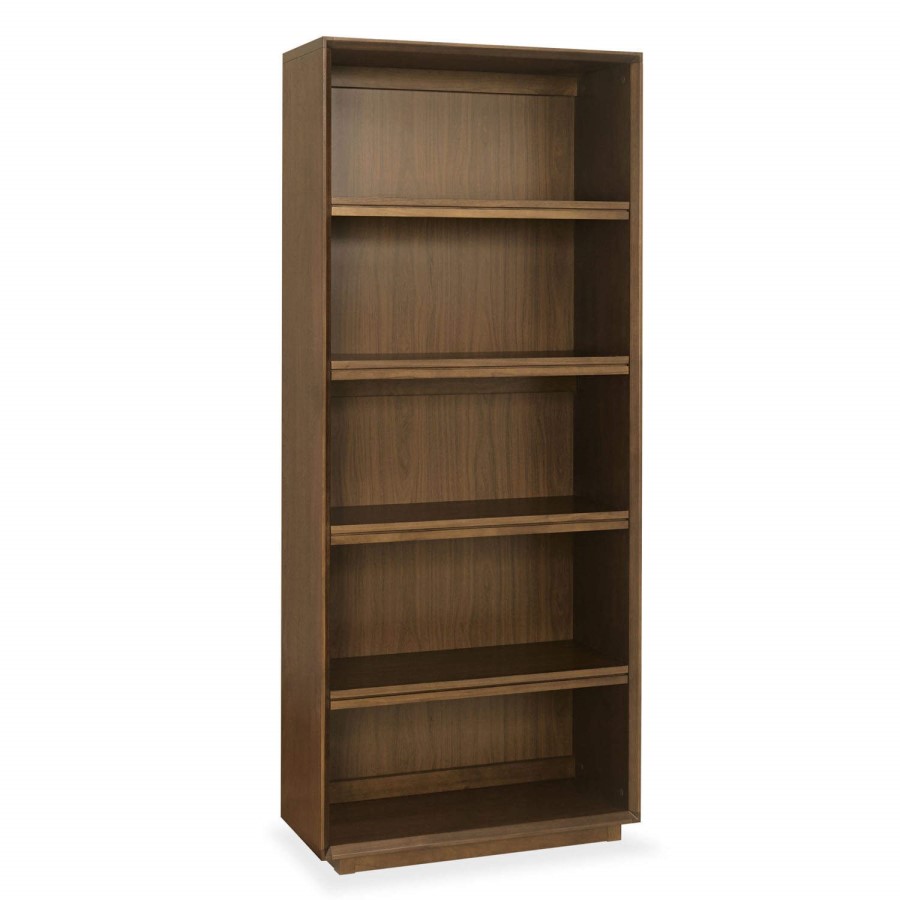 Bentley Designs City Walnut Wide Bookcase