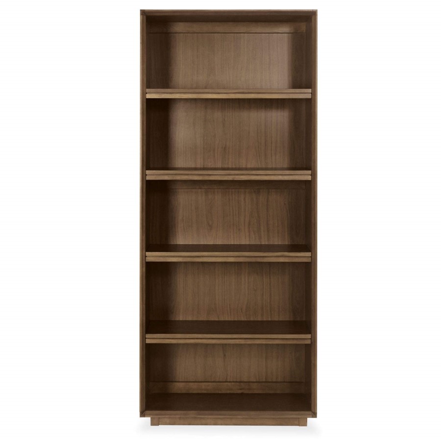 Bentley Designs City Walnut Wide Bookcase