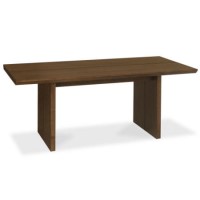Bentley Designs City Walnut Panel Table