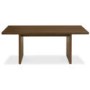 Bentley Designs City Walnut Panel Table