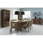 Bentley Designs City Walnut Panel Table