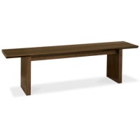 Bentley Designs City Walnut Bench