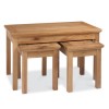 Bentley Designs Provence Oak Nest of Coffee Tables