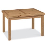 Bentley Designs Provence Oak 4-6 Seater Draw Leaf Extended Table in Oak