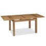 Bentley Designs Provence Oak 4-6 Seater Draw Leaf Extended Table in Oak