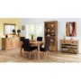 Bentley Designs Provence Oak 4-6 Seater Draw Leaf Extended Table in Oak