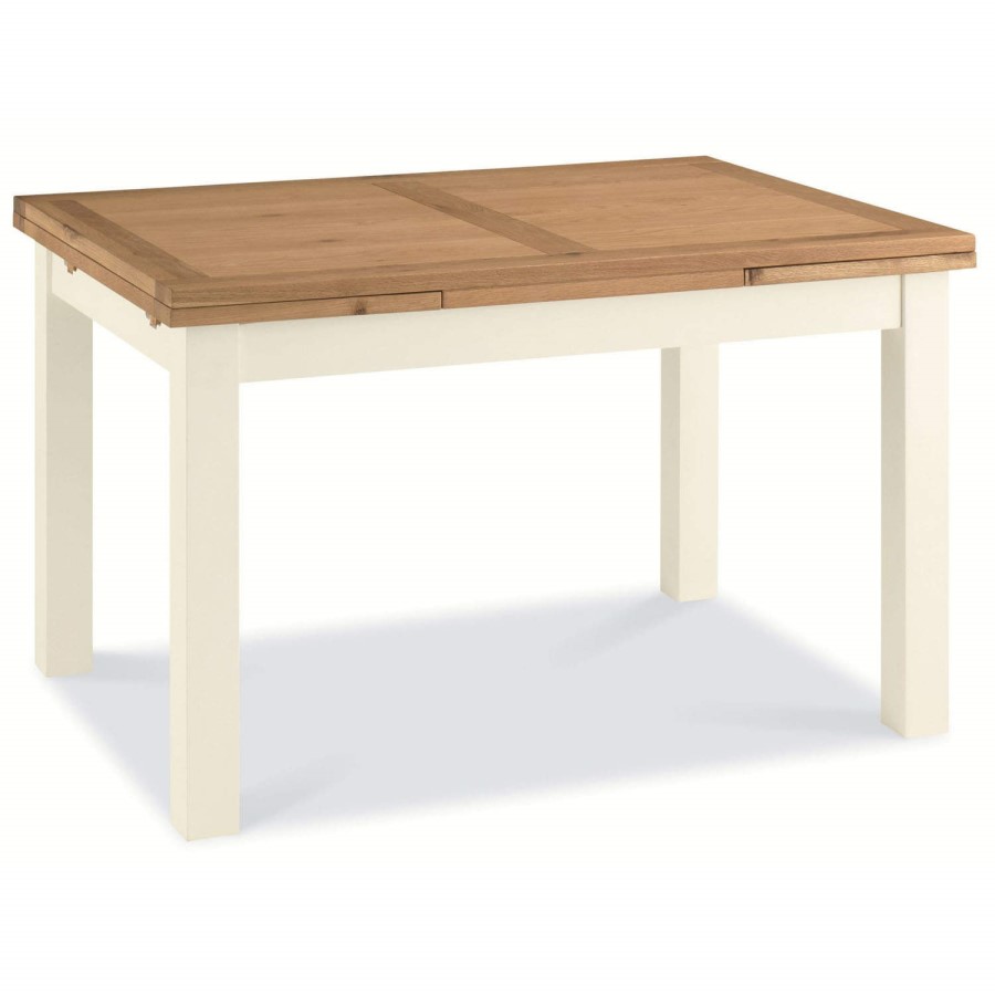 Provence Farmhouse Cream Extendable Dining Table - Bentley Designs