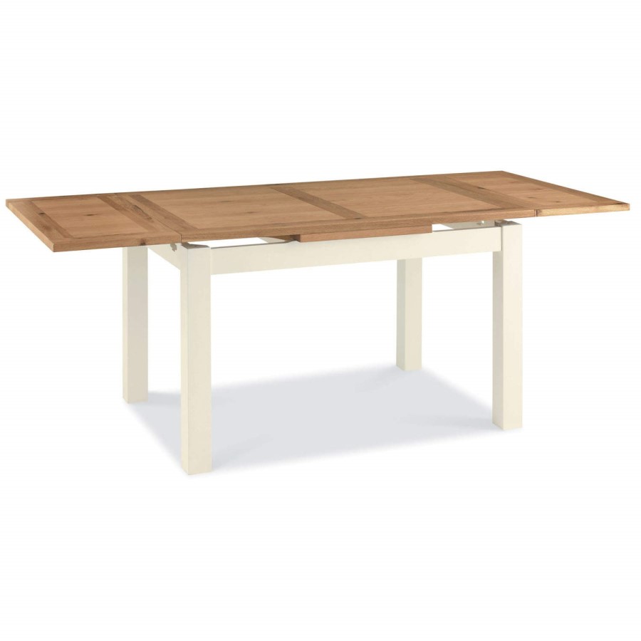 Provence Farmhouse Cream Extendable Dining Table - Bentley Designs