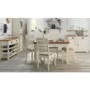 Provence Farmhouse Cream Extendable Dining Table - Bentley Designs