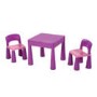 Liberty House Toys Children's Multi-Purpose Table & Chairs Set - Purple