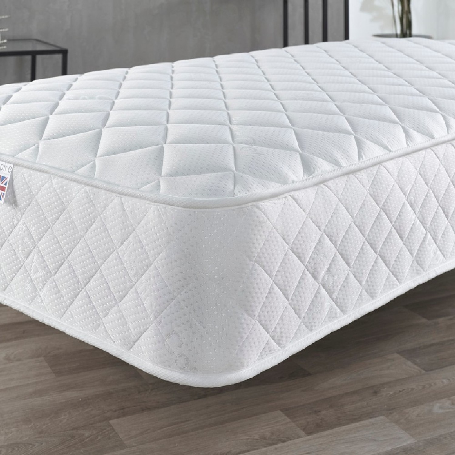 GRADE A1 Aspire Cooling Open Coil Spring Mattress Small Double
