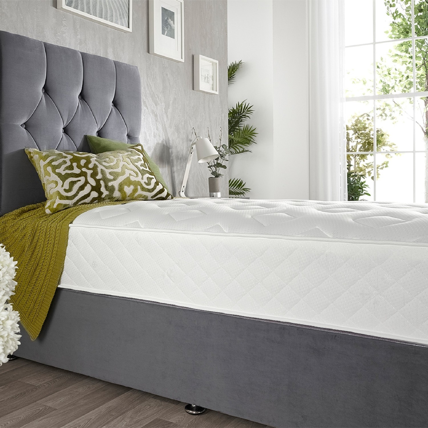 cooling hybrid gel foam queen mattress