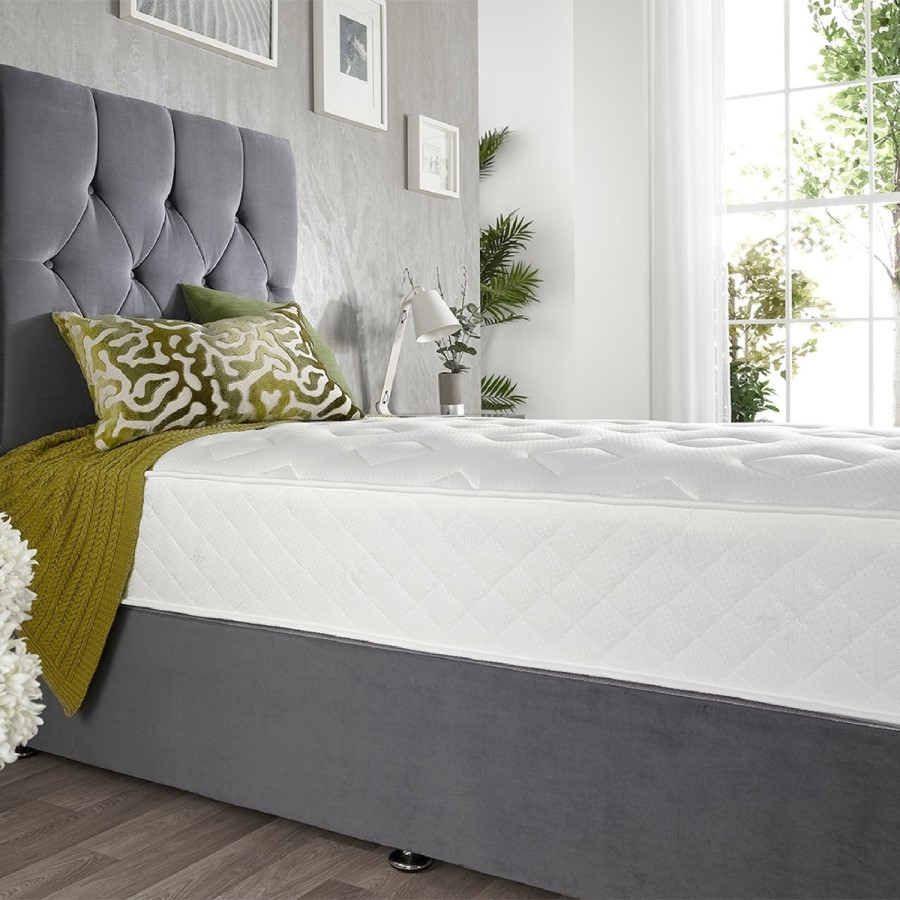 GRADE A1 - Aspire Cooling Hybrid Memory Foam and Spring Mattress - Single
