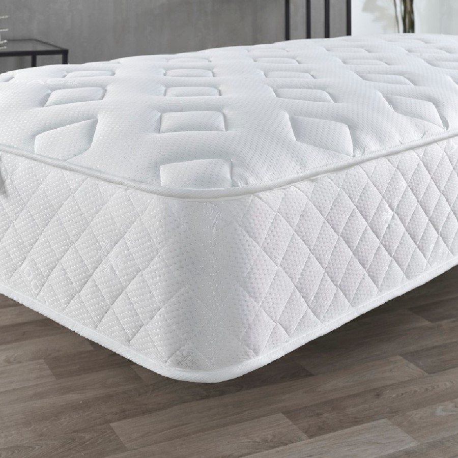 Aspire Cooling Hybrid Memory Foam and Coil Spring Mattress - Small Double