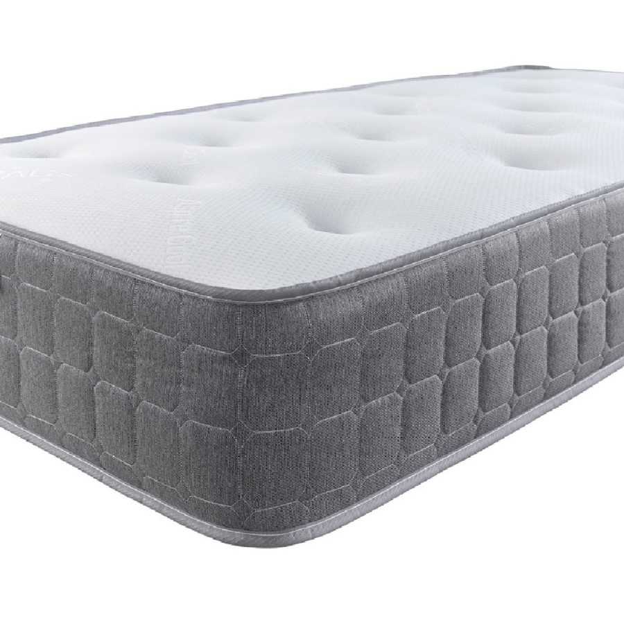 Double Firm Open Coil Spring Cooling Natural Fibre Rolled Mattress - Aspire