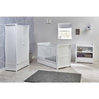 White 3 Piece Nursery Furniture Set - East Coast Nebraska