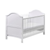 White Cot Bed with 3 Adjustable Heights - East Coast Toulouse