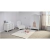 Nursery Wardrobe with Drawer in White - Toulouse - East Coast
