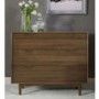 Bentley Designs Orbit Wide 3 Drawer Chest in Walnut