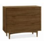 Bentley Designs Orbit Wide 3 Drawer Chest in Walnut