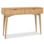 GRADE A1 - Bentley Designs Oslo Oak Console Table with Drawers