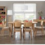 Bentley Designs Olso Oak 6 Seater Dining Table