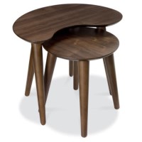 Bentley Designs Oslo Walnut Nest of Tables