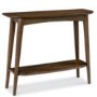 Bentley Designs Oslo Walnut Console Table with Shelf