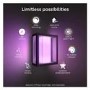 Philips Hue Outdoor Impress Wall Lantern Black - Wide